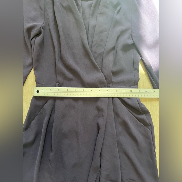 Aritzia Wilfred Plum Wine Franca Wrap Dress Purple - Picture 4 of 10